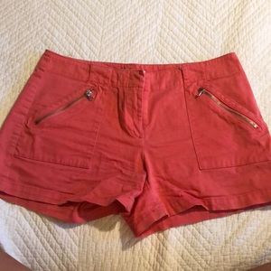 New York and Company coral shorts